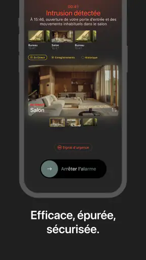 Qiara : votre alarme connectée screenshot