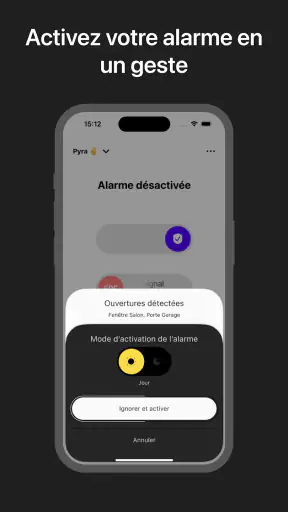 Qiara : votre alarme connectée screenshot