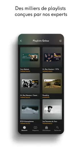 Qobuz : Musique & Editorial screenshot
