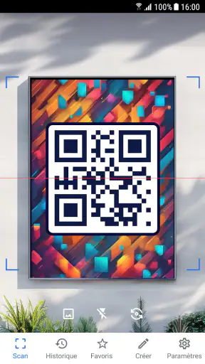 QR Code Scanner (français) screenshot