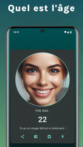 Quel est Mon Âge - Filtre IA screenshot