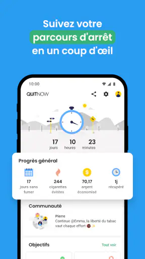 QuitNow: Arrêter de fumer screenshot