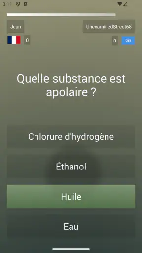 Quiz de culture générale screenshot