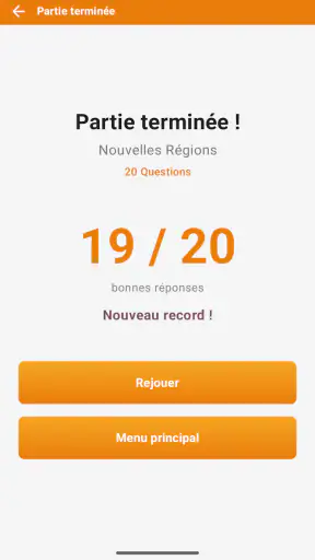 Quiz Départements et Régions screenshot