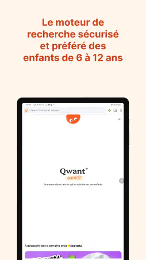 Qwant Junior screenshot