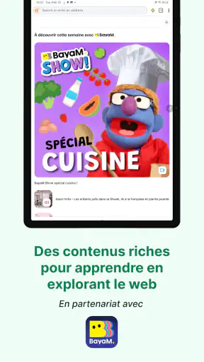 Qwant Junior screenshot