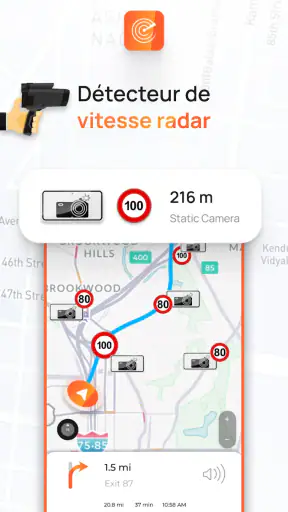 Radar, HUD, carte, radar screenshot