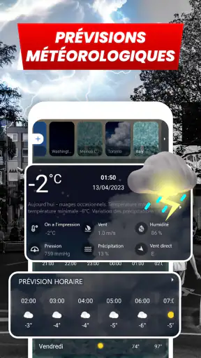 Radar météo et météo en direct screenshot