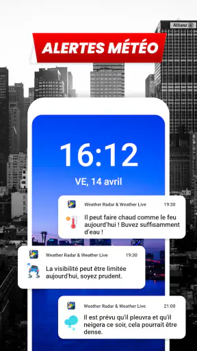 Radar météo et météo en direct screenshot