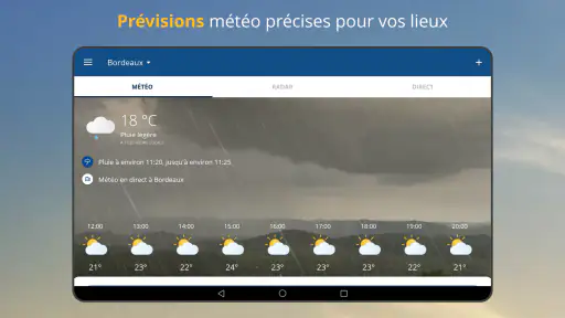 Radar meteos24 & météo fiable screenshot