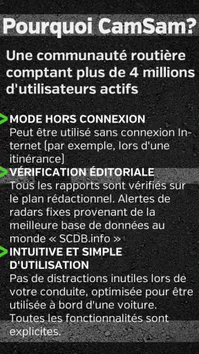 Radars France - CamSam screenshot