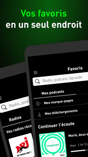 radio.fr - radio et podcast screenshot