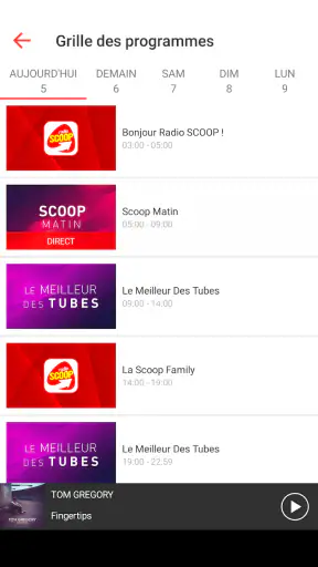 Radio SCOOP screenshot