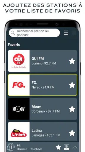 Radios Françaises FM en Direct screenshot
