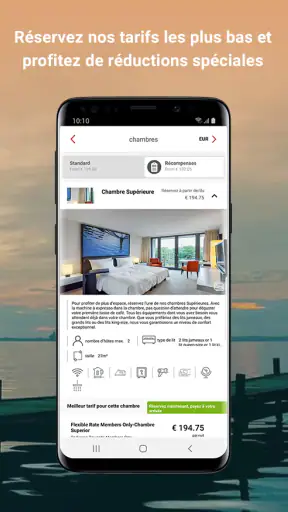 Radisson Hotels – réservations screenshot