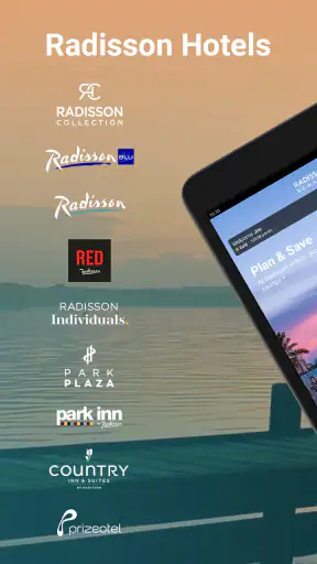 Radisson Hotels – réservations screenshot