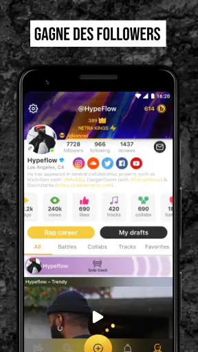 Rap Fame - Studio de Rap screenshot