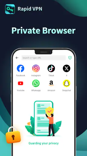 Rapid VPN - Sécurisé et Fiable screenshot