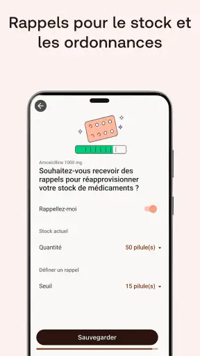 Rappel de pilule et médicament screenshot