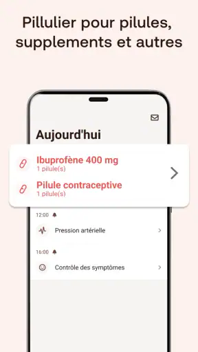 Rappel de pilule et médicament screenshot