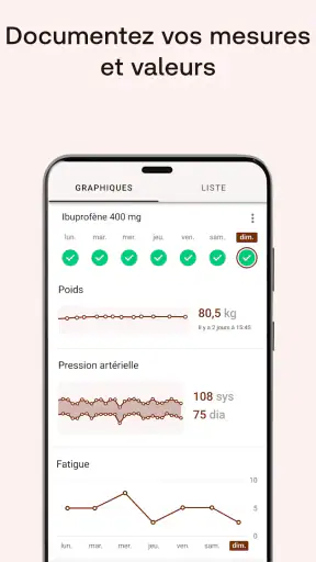 Rappel de pilule et médicament screenshot