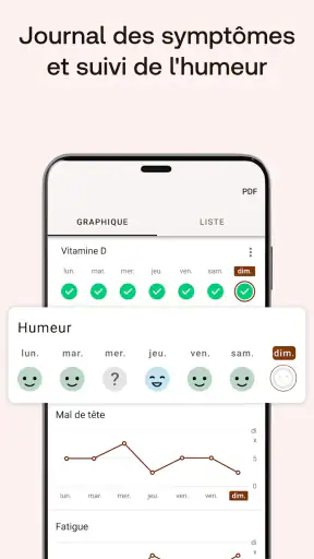 Rappel de pilule et médicament screenshot