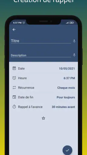 Rappel Pro screenshot