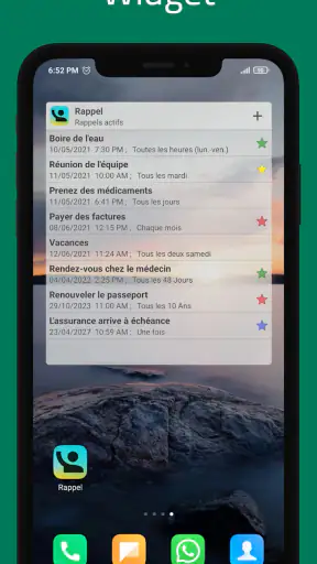 Rappel Pro screenshot