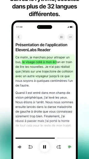 ElevenReader screenshot
