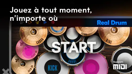 Real Drum jouer de la batterie screenshot