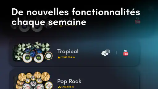 Real Drum jouer de la batterie screenshot