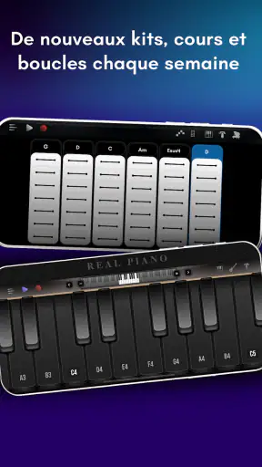 Real Piano: clavier électrique screenshot