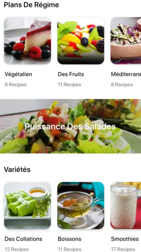 Recette Saine et Équilibrée screenshot