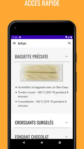 Recettes Airfryer en Francais screenshot
