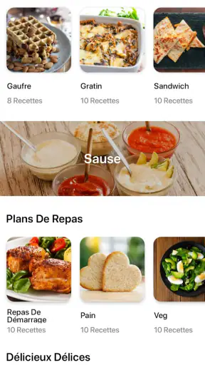 Recettes de cuisine screenshot