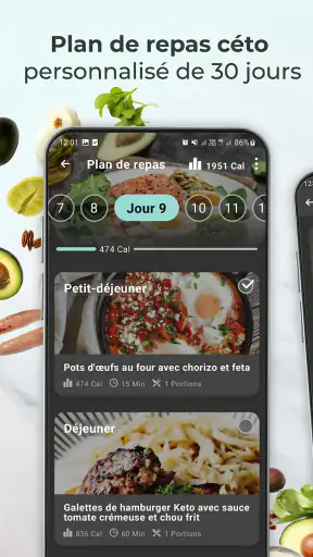 Recettes Keto: Régime Keto screenshot