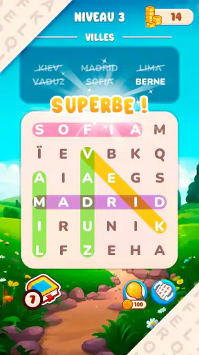 Recherche de mot screenshot