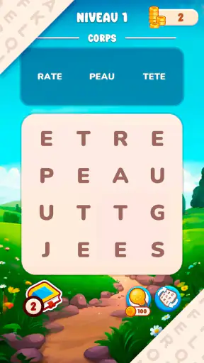 Recherche de mot screenshot