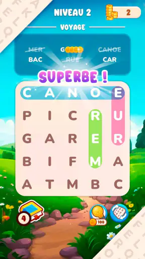 Recherche de mot screenshot