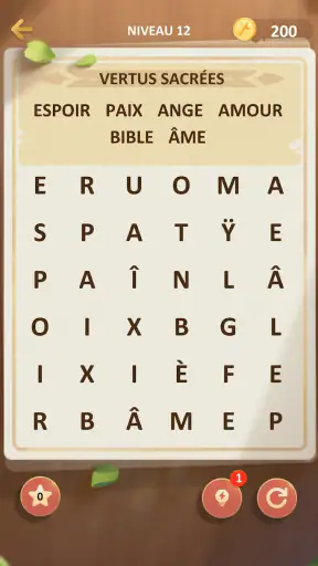 Recherche de Mots Bibliques screenshot