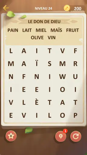 Recherche de Mots Bibliques screenshot