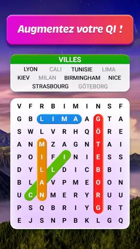 Recherche de mots - Relax screenshot