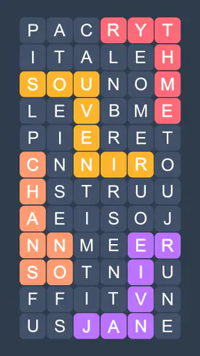 Mots Mêlés en Français screenshot
