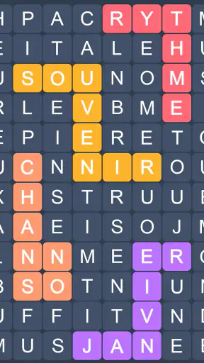 Mots Mêlés en Français screenshot