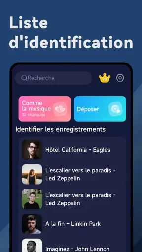 Reconnaissance Musicale screenshot