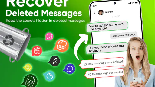 Recover Deleted Messages Data screenshot