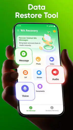 Recover Deleted Messages Data screenshot