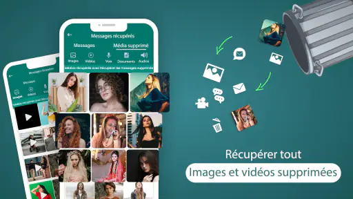 récupéré messages supprimé app screenshot