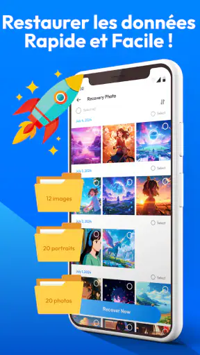 Recuperer Photo Supprimer App screenshot