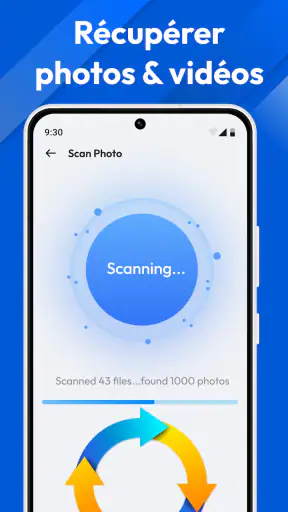 Recuperer Photo Supprimer App screenshot